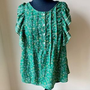 MAX STUDIO Floral Blouse